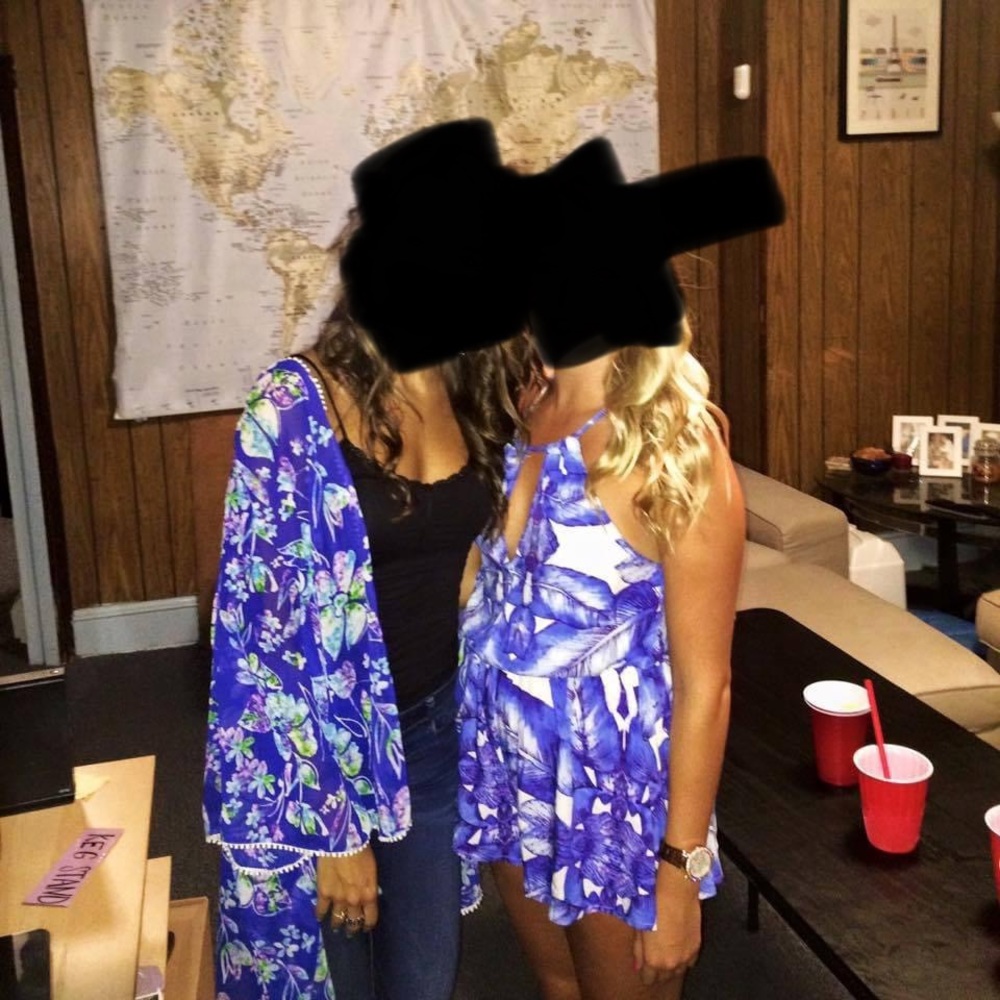 Floral shawl from forever 21